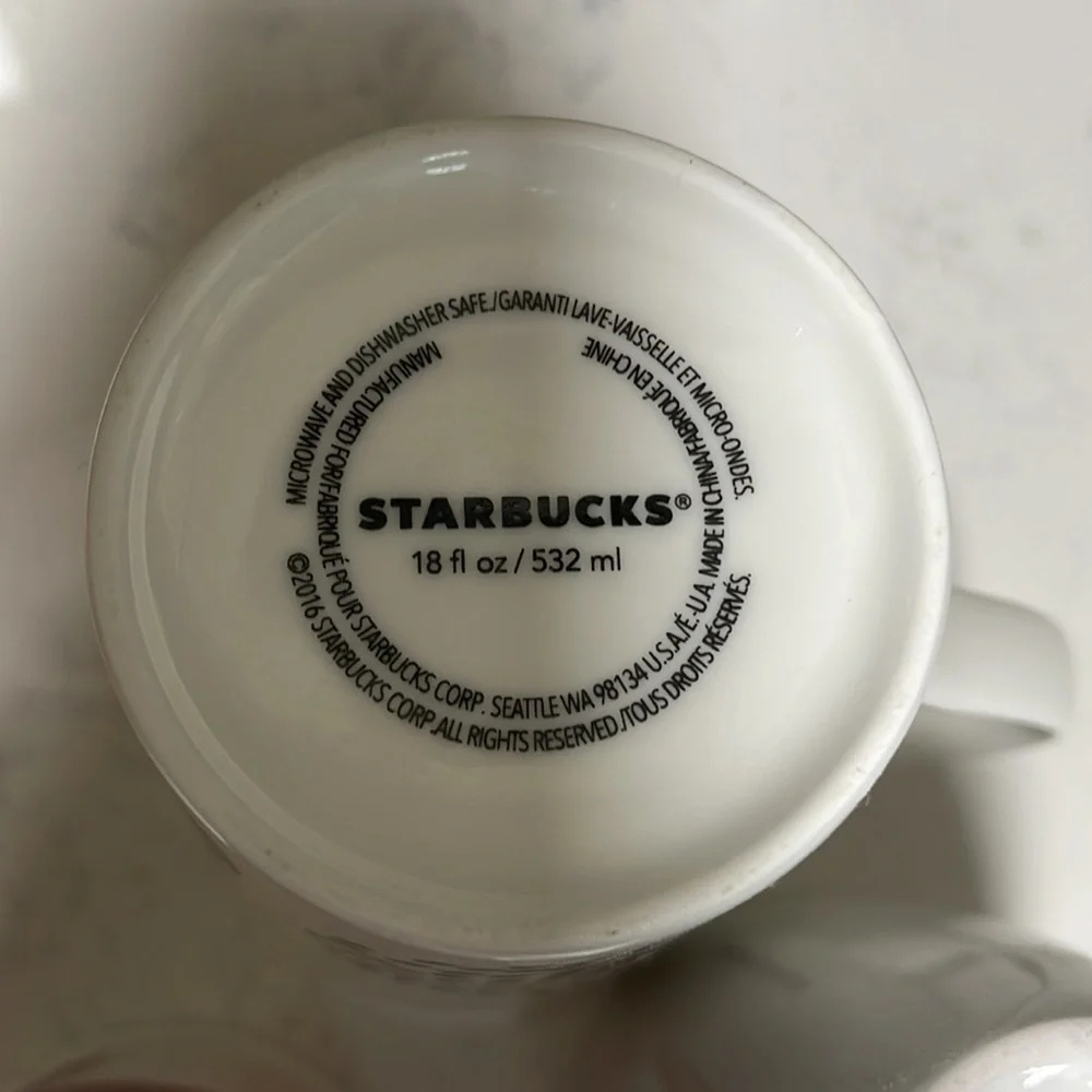 Starbuck’s coffee Mugs set of 3